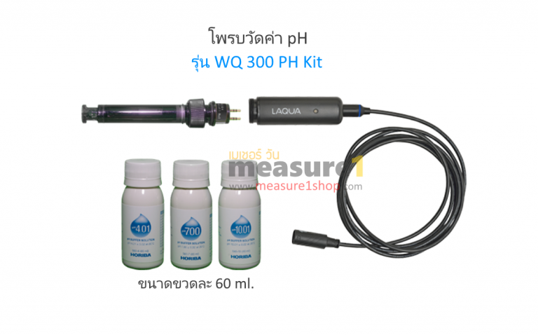 WQ 300 PH Kit โพรบวัดค่า PH สำหรับเครื่องวัดคุณภาพน้ำ Horiba รุ่น LAQUA ...